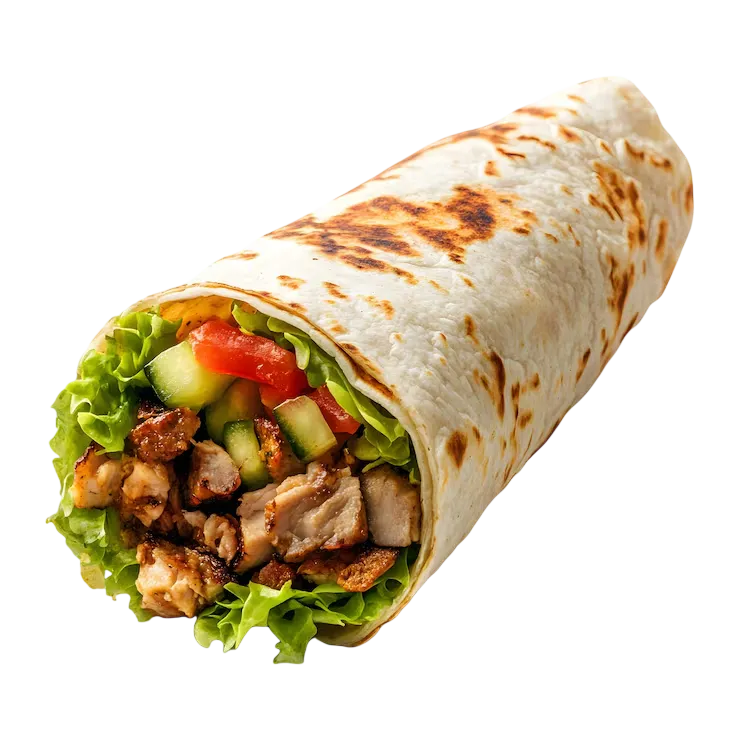 Shawarma en Plato de Lomito