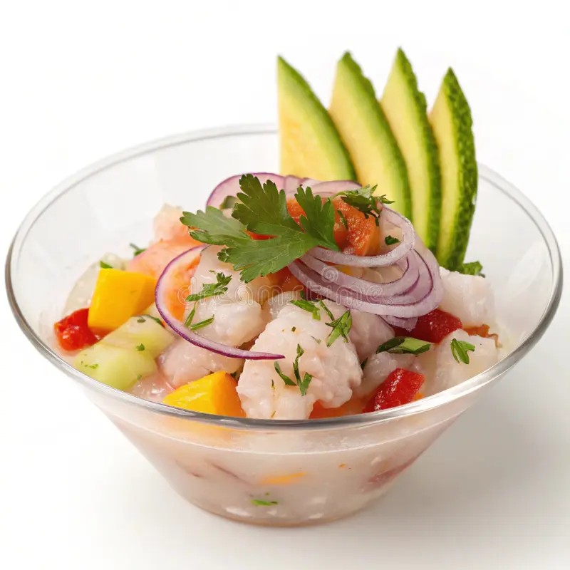 Ceviche de Mariscos Tropical