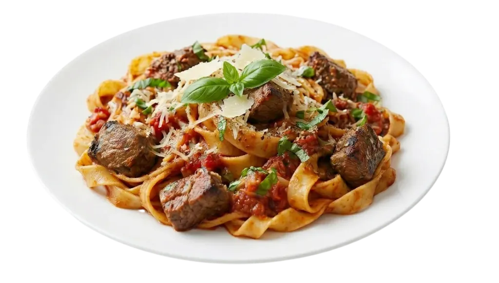 Pasta al Filetto con Lomito