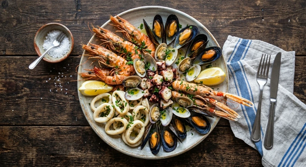 Salmón Frutos del Mar